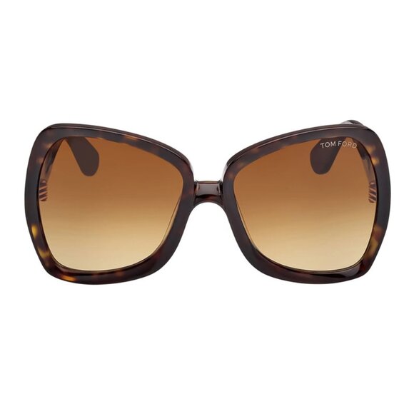 NEW TOM FORD SUNGLASSES FT1222 52F HAVANA EYEWEAR TOM FORD TF1222 52F JERRY